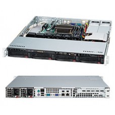 Server Host Standart - Intel Xeon E3-1220v6, 4 Cores, 4 threads, 3.00GHz, RAM: 4x8GB Server 2400MHz DDR4 ECC UDIMM, SSD:  Intel® DC S4500, RAID Controller, Single PSU
